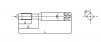 Метчик твердосплавные М8*1,25 машинный с прямой канавкой,  покрытие TiCN - st-e.info - Железногорск