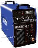 Сварочный инверторный полуавтомат BRIMA MIG/MMA 250-1 (220) - st-e.info - Железногорск