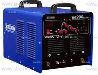 Универсальная установка аргонно-дуговой сварки BRIMA TIG 200 ac/dc - st-e.info - Железногорск