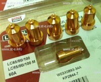 Сопло контактное для плазмотрона LC65/80/100 строжка арт. W03X0893-39A - st-e.info - Железногорск