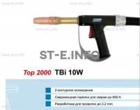 Горелка для полуавтоматической сварки TBiP 10W-black-RWZ (Pistol handle/straight), длина 5 м. - st-e.info - Железногорск