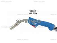 Горелка для полуавтоматической сварки TBi 250-blue-ESG, длина 5 метров - st-e.info - Железногорск