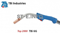 Горелка для полуавтоматической сварки TBI 6G-S-blue-ESG, длина 4 метра - st-e.info - Железногорск