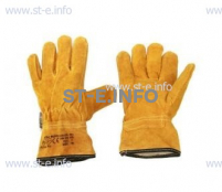 Перчатки-краги  сварщика TETU 102 KEVLAR 12” - st-e.info - Железногорск
