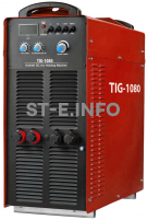 Сварочный аппарат для аргонодуговой сварки TIG-1080 - st-e.info - Железногорск