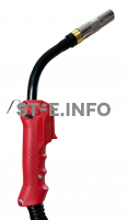 Сварочная горелка для полуавтомата QTB-600A разъем PNA (штырь), 3 метра - st-e.info - Железногорск