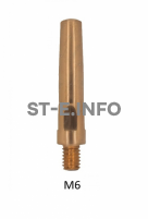 Наконечник М6*45*1,6 (для горелки qtb-500) Panasonic - st-e.info - Железногорск