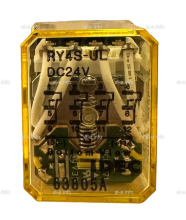 Реле электромагнитное IDEC RY4S-UL - st-e.info - Железногорск