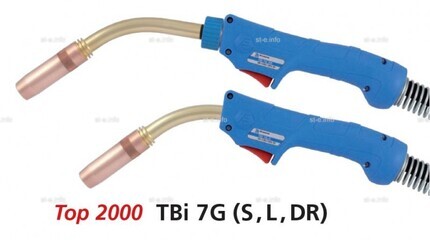 Горелка для полуавтоматической сварки TBi 7G Long, длина 4 метра - st-e.info - Железногорск