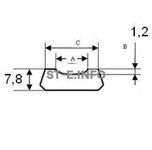 Плоские керамические подкладки С-27mm - st-e.info - Железногорск