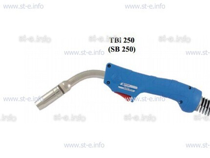 Горелка для полуавтоматической сварки TBi 250-blue-ESG, длина 3 метра - st-e.info - Железногорск