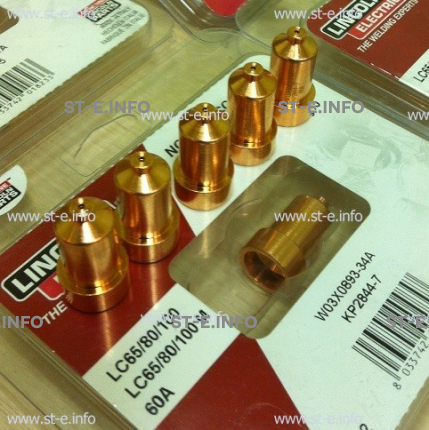Сопло контактное для плазмотрона LC65/80/100 50A арт. W03X0893-33A - st-e.info - Железногорск