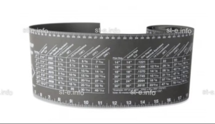 Лента для разметки труб 100mm*1830mm - st-e.info - Железногорск