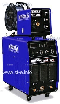 Сварочный инверторный полуавтомат Brima MIG-500 - st-e.info - Железногорск