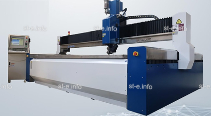 Станок гидроабразивной резки Waterjet-6020 (Рабочая зона 6000*2000м) - st-e.info - Железногорск